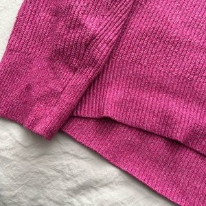 Old Navy Boxy Deep Pink Sweater